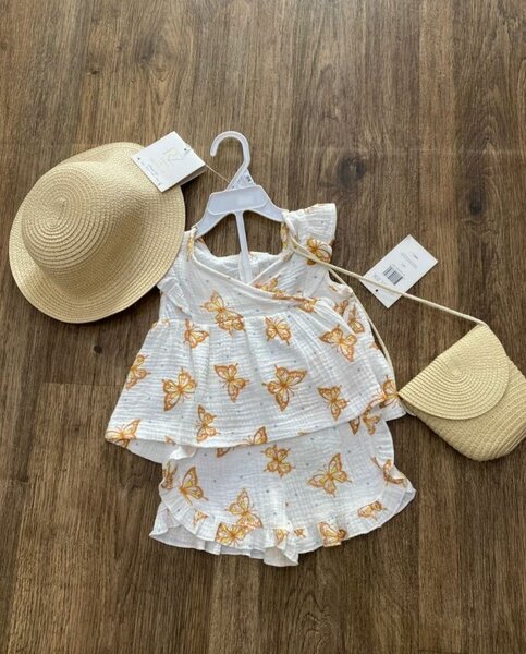 Girls' Butterfly Summer Set