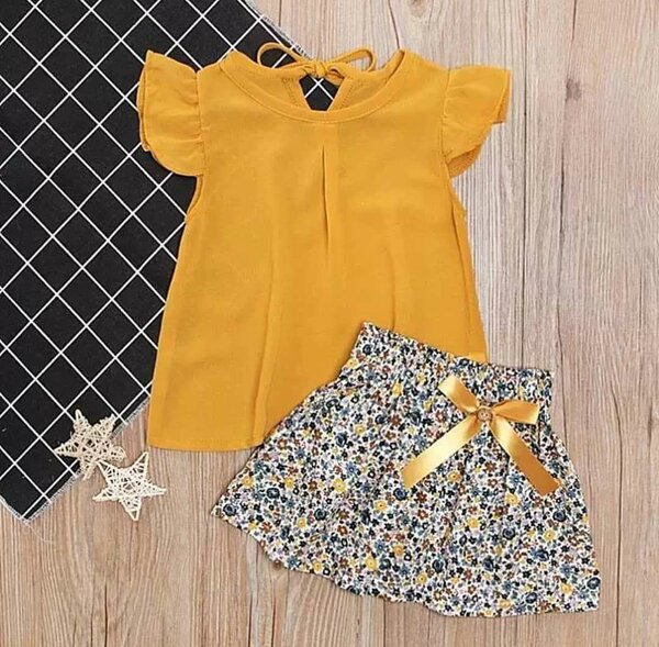 Ensemble fille été chic