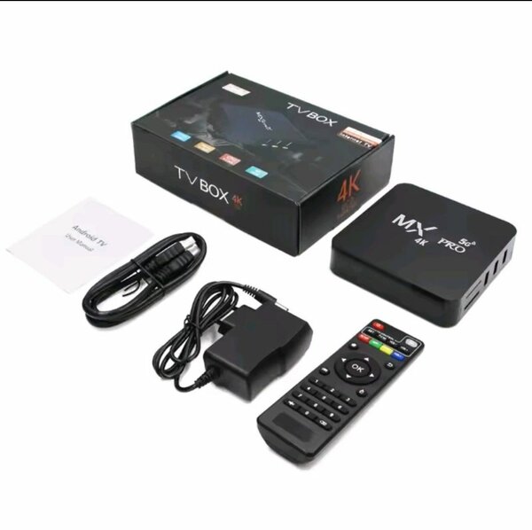 Boîtier TV Android 4K Ultra HD