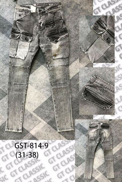 Jeans déchirés tendance hommes