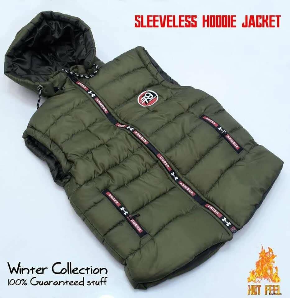 Men sleeveless jacket