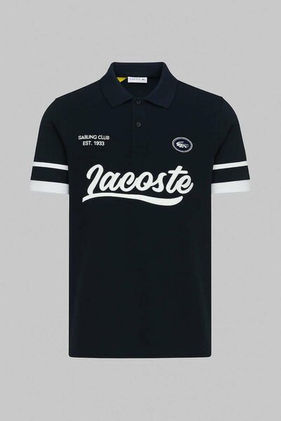 Polo Lacoste Noir Homme