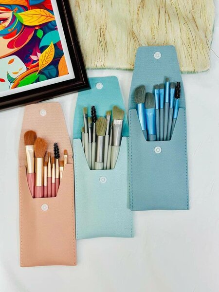 Ensemble Pinceaux Maquillage Élégant