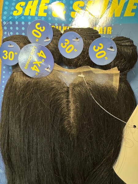 Extensions cheveux lisses 30"