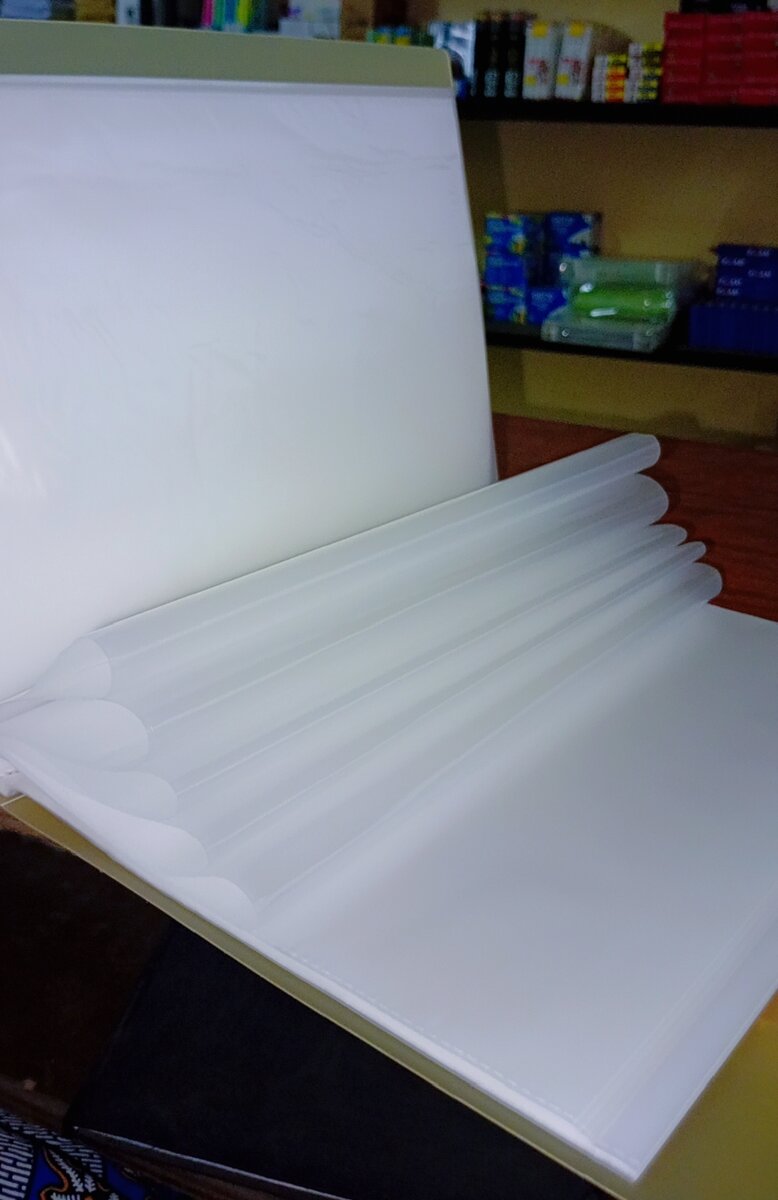 Dossier transparent 60 pochettes