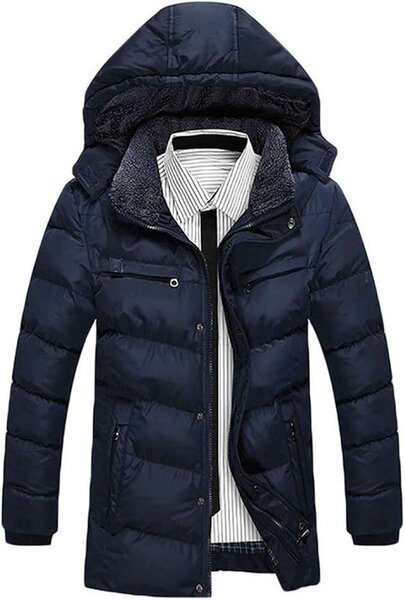 Doudoune chaude à capuche