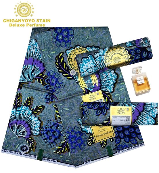 Tissu africain Chiganyoyo avec parfum