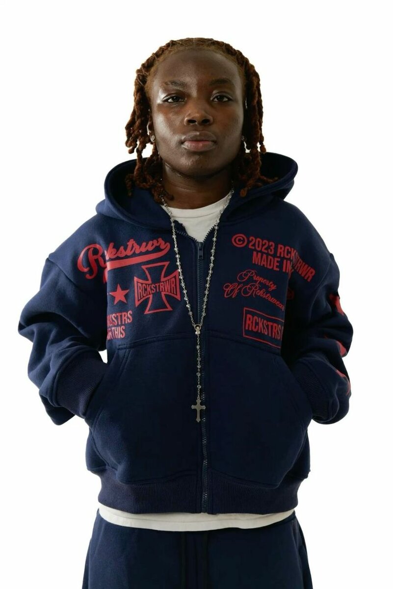 Sweat à capuche zippe homme