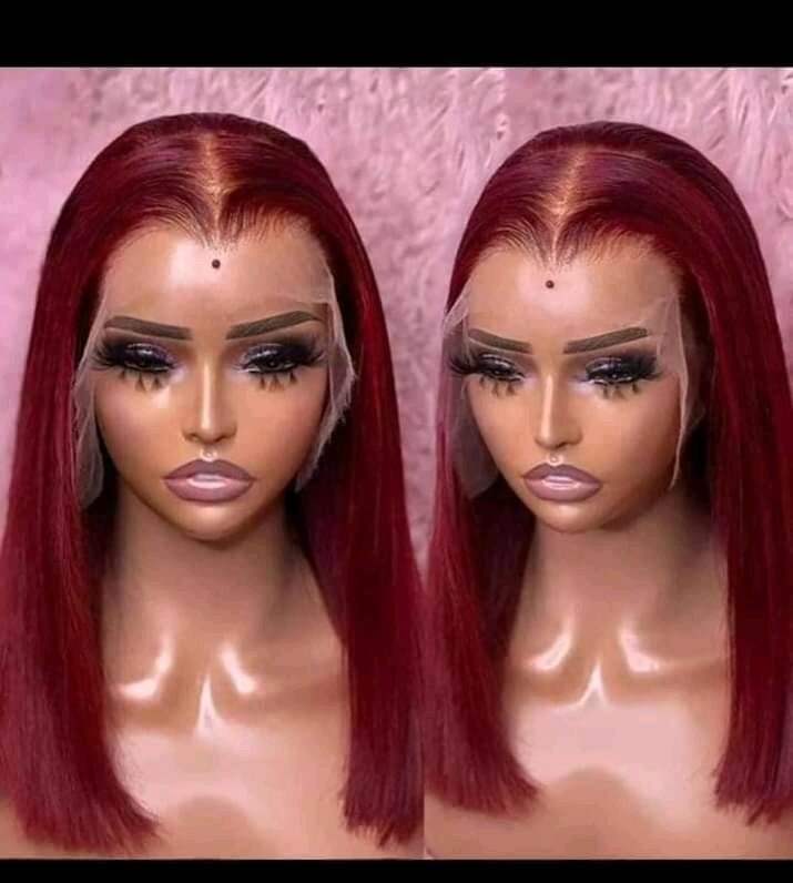 Perruque en dentelle bouclée