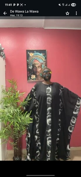 Robe Caftan Élégant Femmes