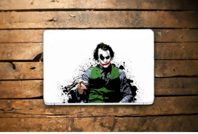 Joker Laptop Back Skin Sticker-Laptop Back Skin-Laptop Skin Vinyl Sticker Decal, 13 13.3 14.6 15 15.4 15.6 inch Laptop Skin Sticker Cover For All Laptops