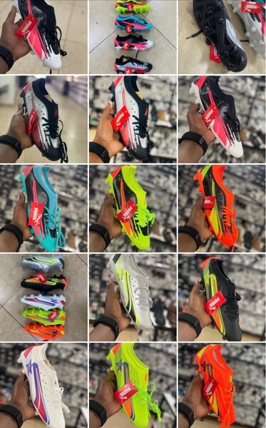 Soccer boots on promotion