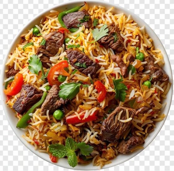 THIEP bien GARNIS à la viande