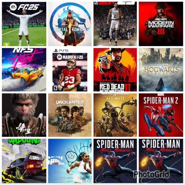 Digital games installed on ps4/ps5