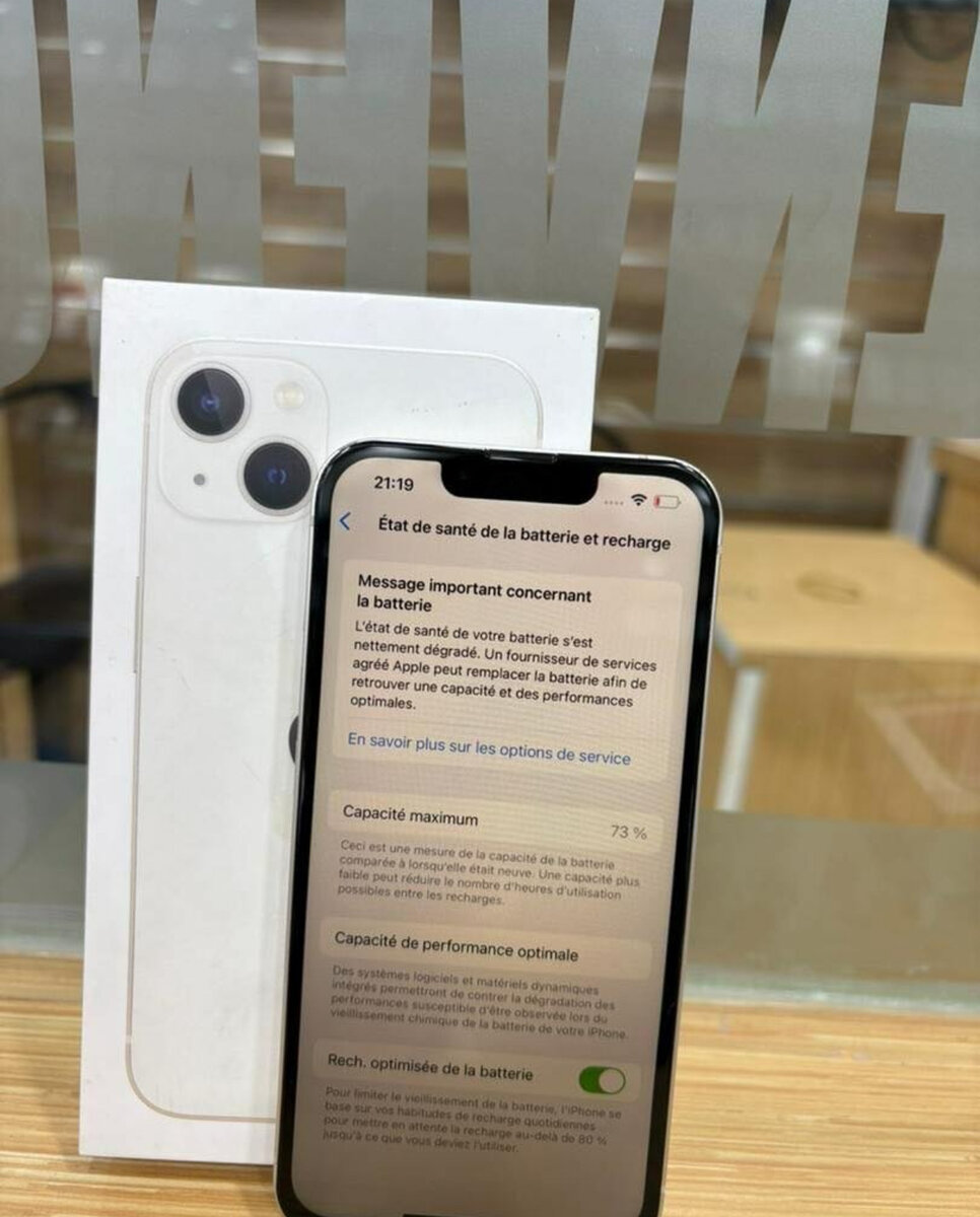 Smartphone élégant dernier cri