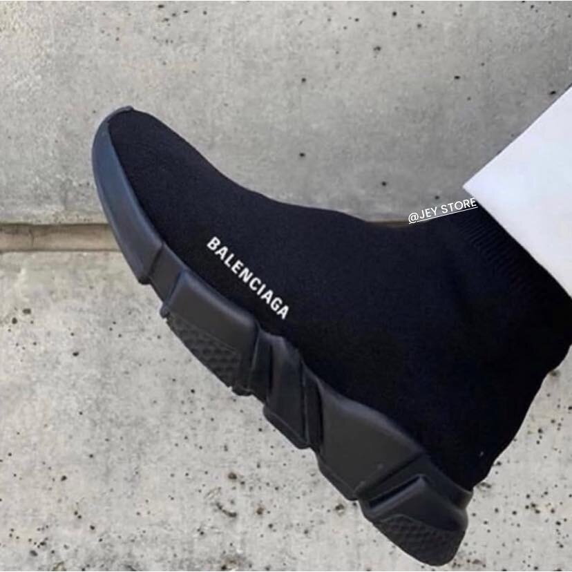 BALENCIAGA SPEED TRAINER BLACK