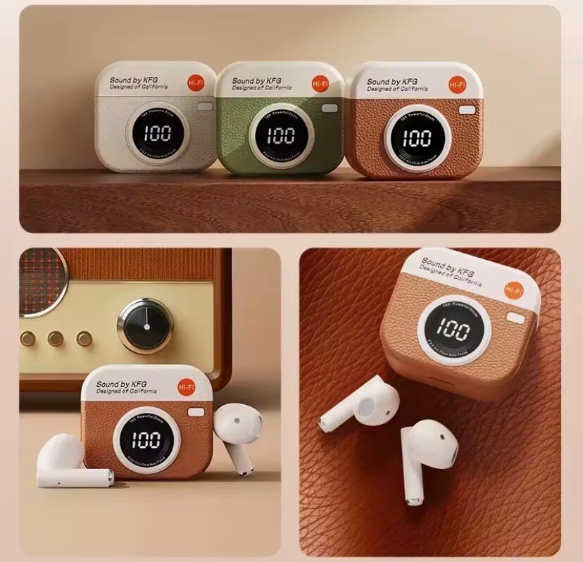 Écouteurs Bluetooth Vintage