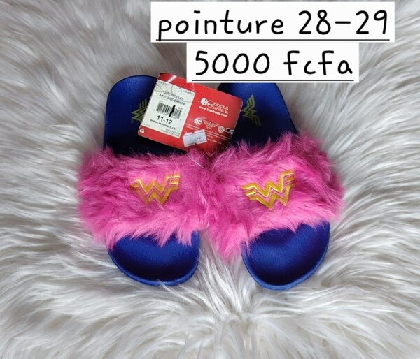 Pantoufles Furry Pour Enfants