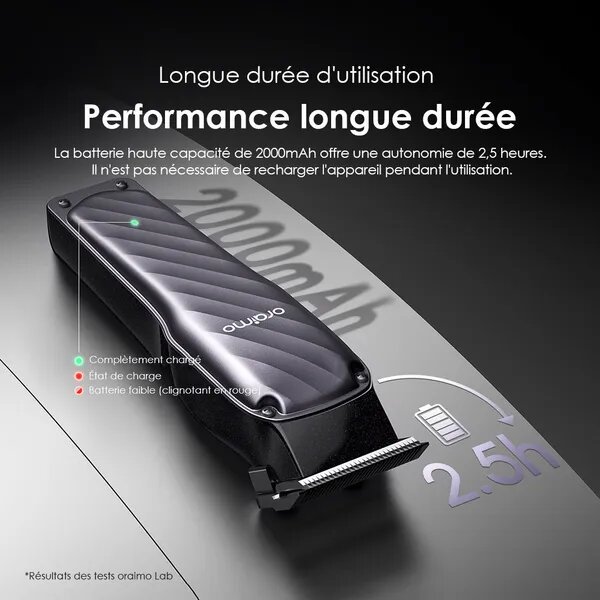 Tondeuse Oraimo SmartClipper 2C