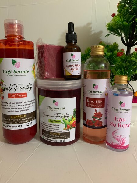 Coffret teint marron