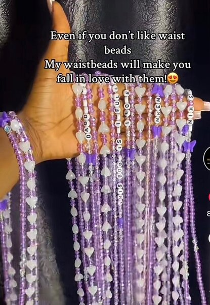 Waist beads