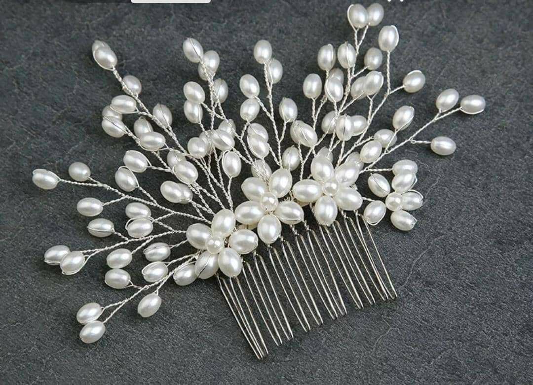 Pearl Hair Accessories Set