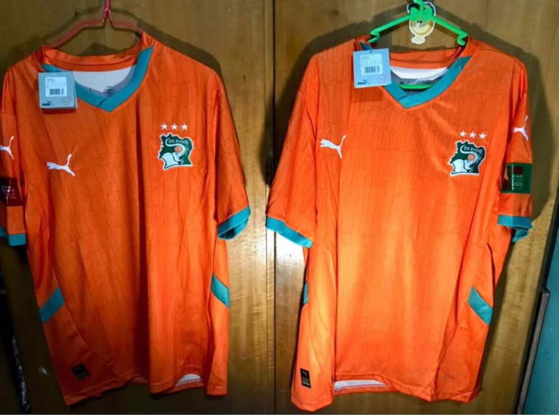Maillot de Football Côte d'Ivoire