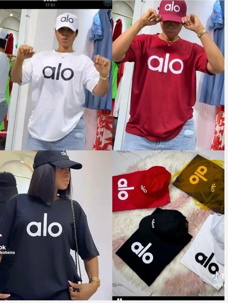 T-shirt unisexe "alo" tendance