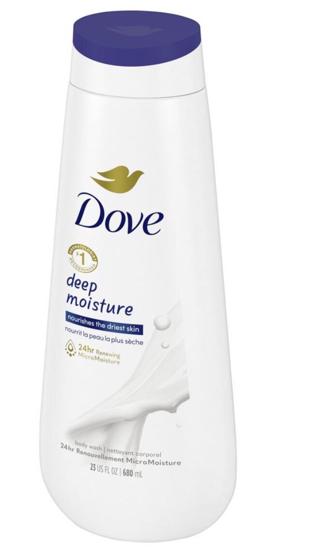 Dove body wash