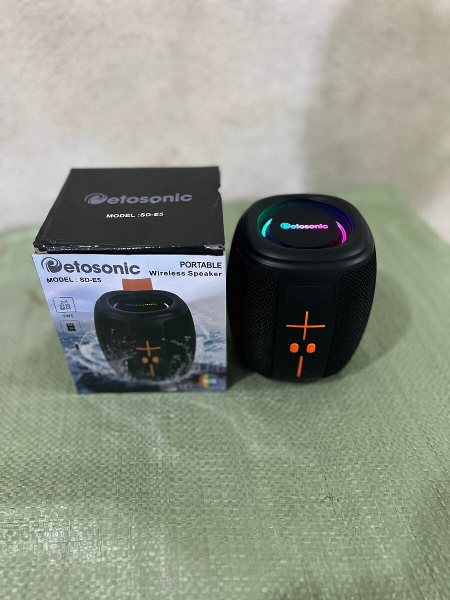 Petosonic Enceinte Portable