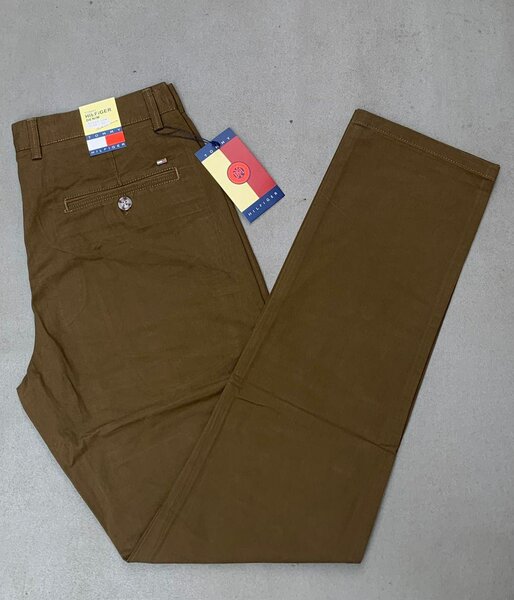 Pantalon chino marron homme