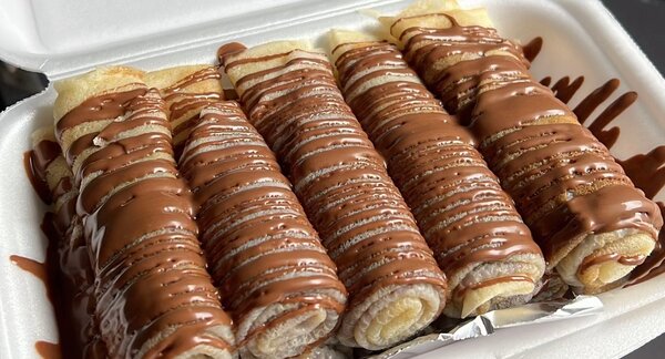 Crêpes tartiner au chocolat