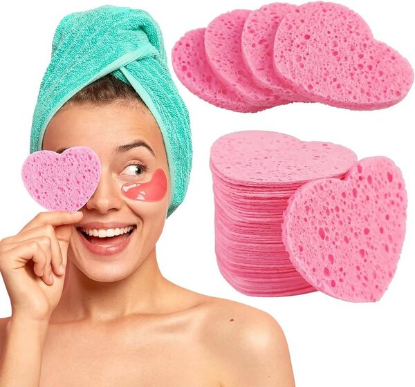 Compressed Face Sponge