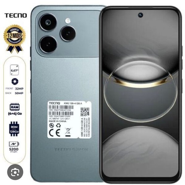 Tecno Spark Smartphone 128GB