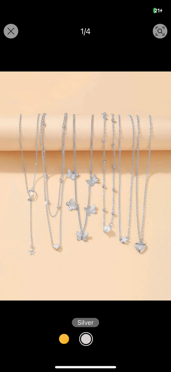 Stainless steel necklace