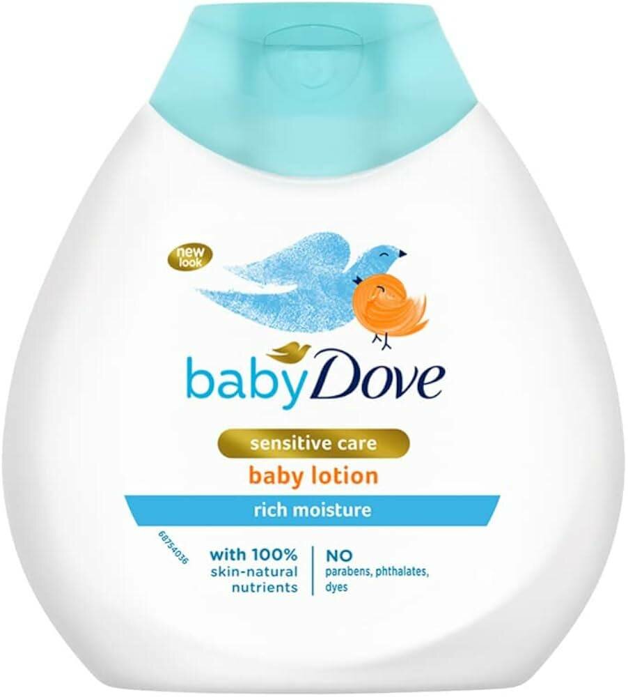 Dove baby wash and lotion