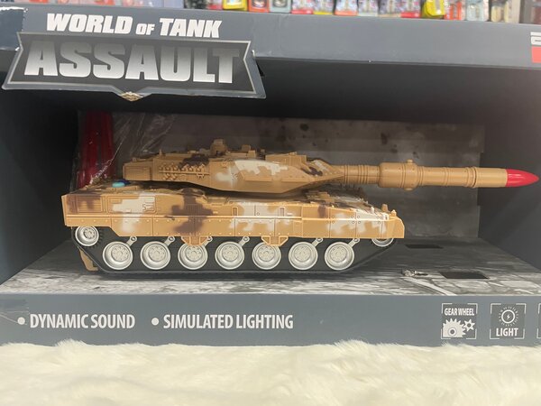 Tank Jouet Sonore et Lumineux