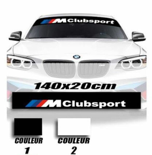 Autocollant Voiture M Clubsport