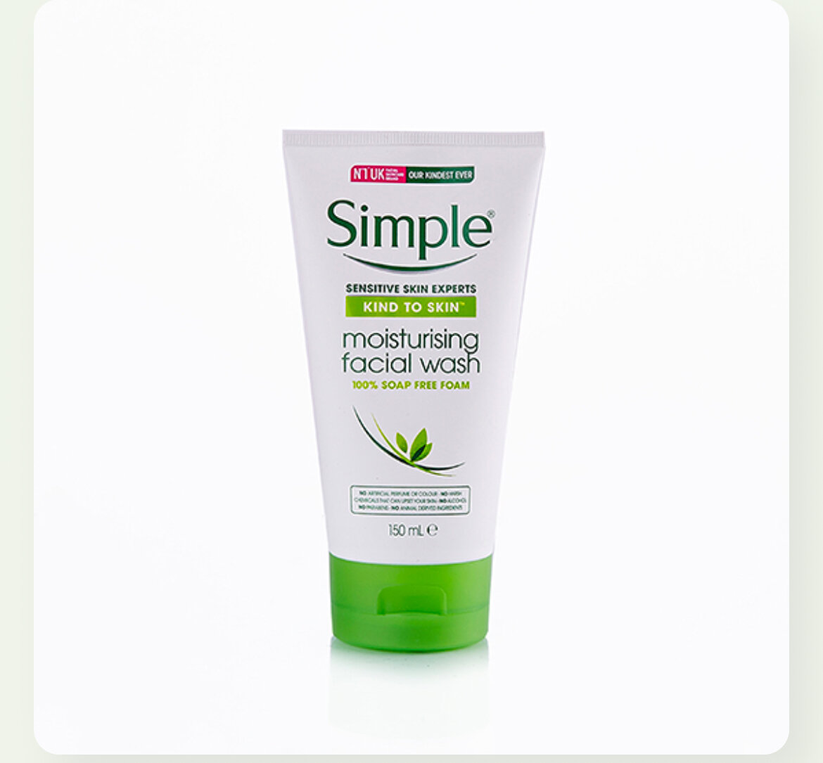 SIMPLE MOISTURIZING FACIAL WASH