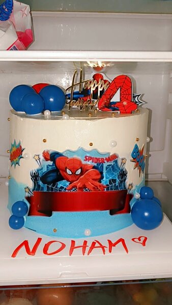 Gâteau d'anniversaire Spider-Man