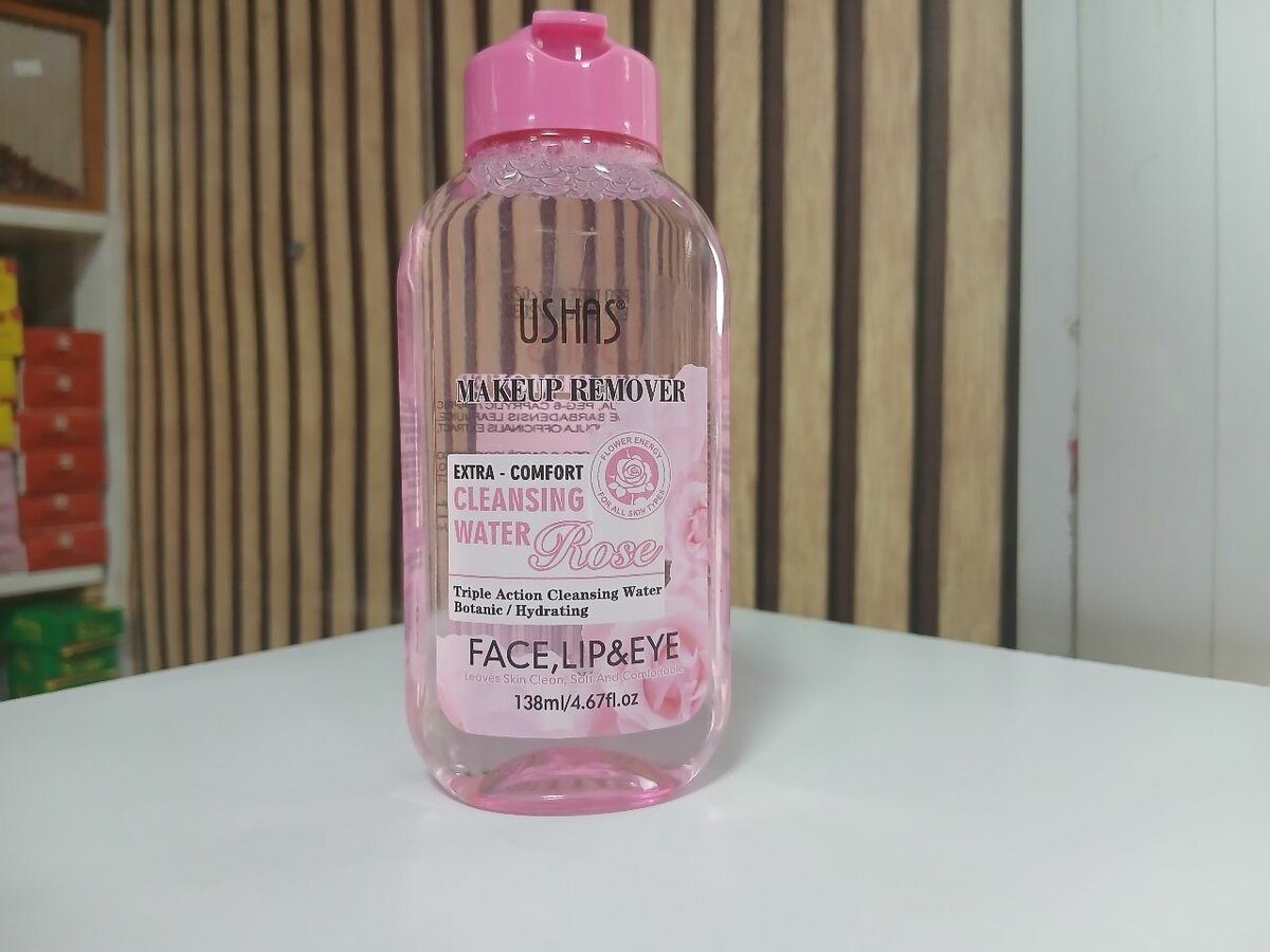 Eau Nettoyante Démaquillante Rose