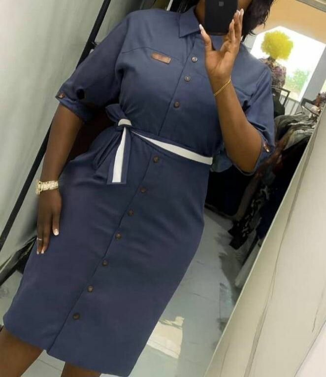 Robe chemise élégante