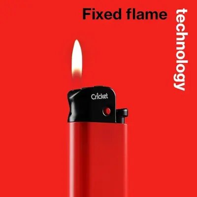 Mini Cricket Neon Fluorescent Colors Lighters Assorted Colors