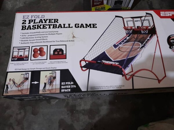 EZ FOLD BASKETBALL GAME