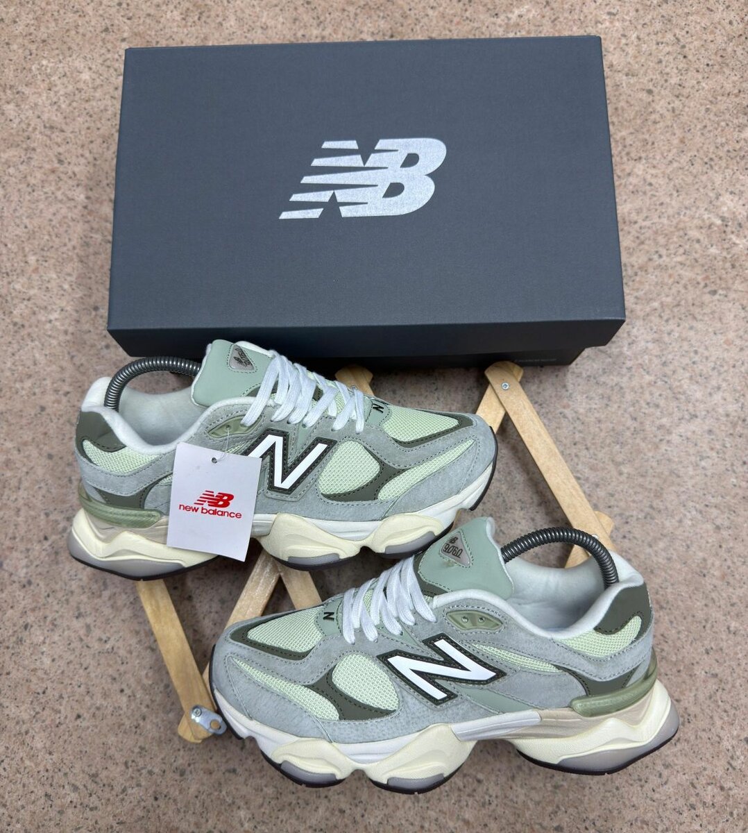 Baskets New Balance Vertes