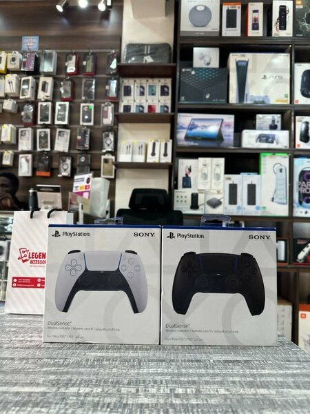 Manette PS5 blanc et noir