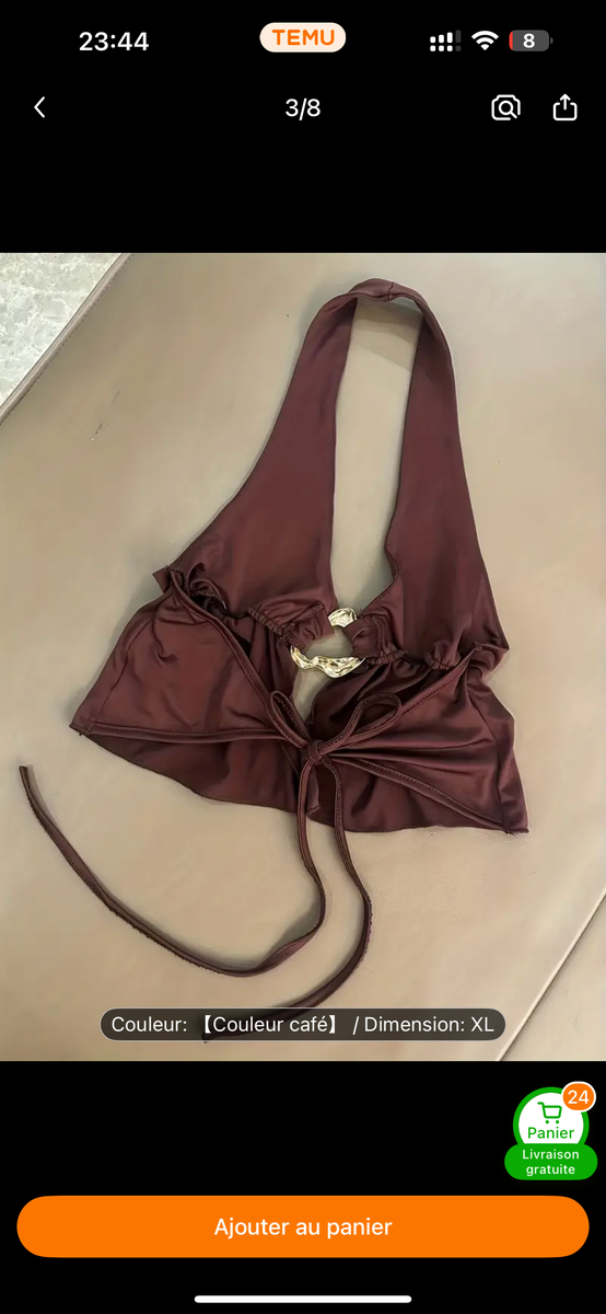 Ensemble deux pièces café