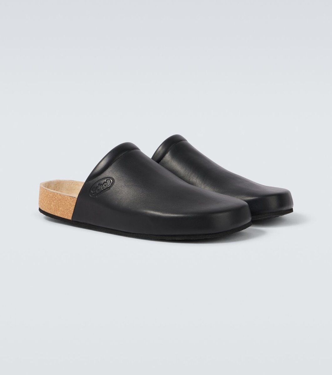 Sabots en cuir pour hommes