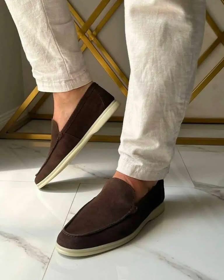 Mocassins en daim élégant