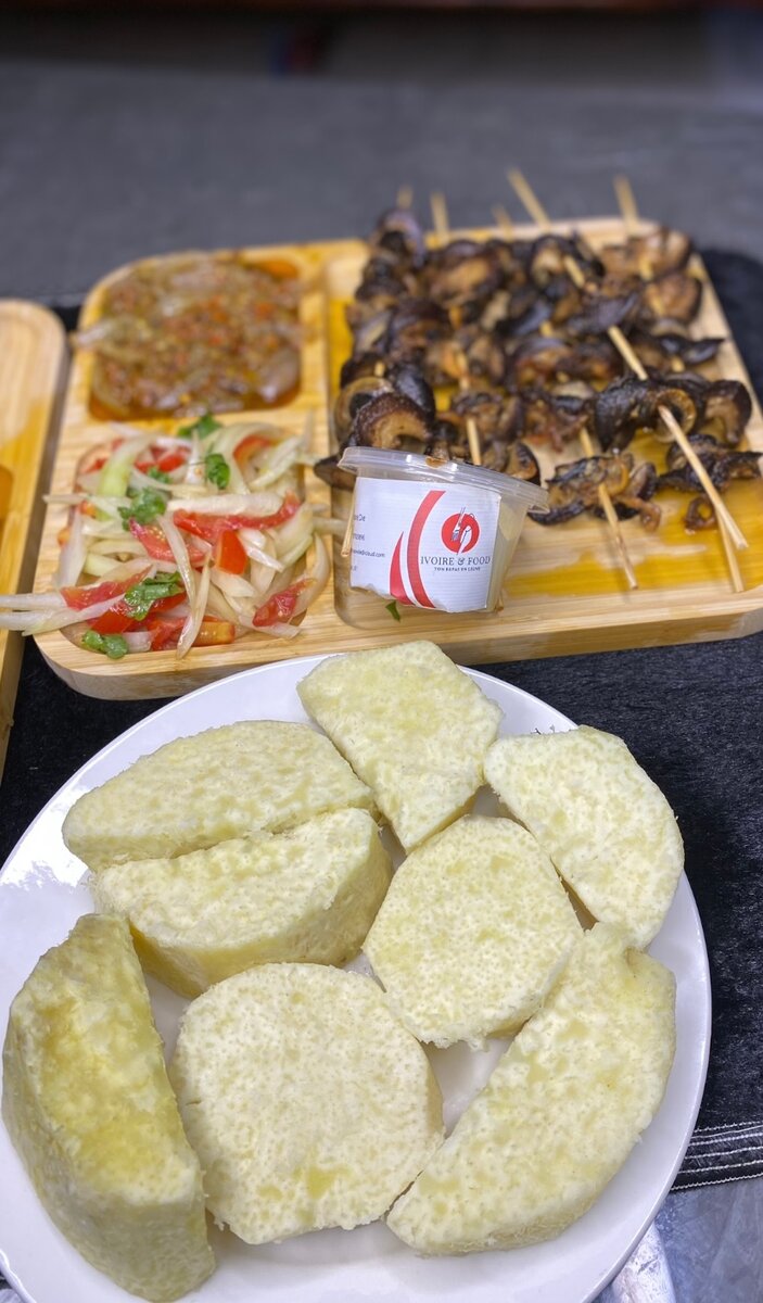 Brochettes d'escargots épicées